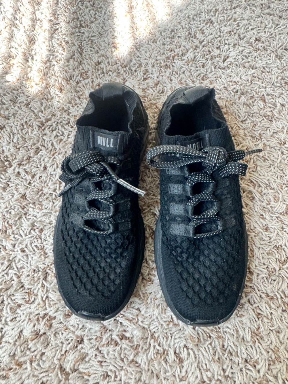 NOBULL black knit runners 6.5 Black Knit Athletic Sneakers